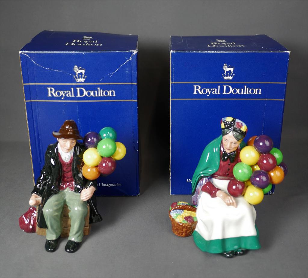 Royal Doulton Figurines- Balloon Man & Seller (1 of 6)
