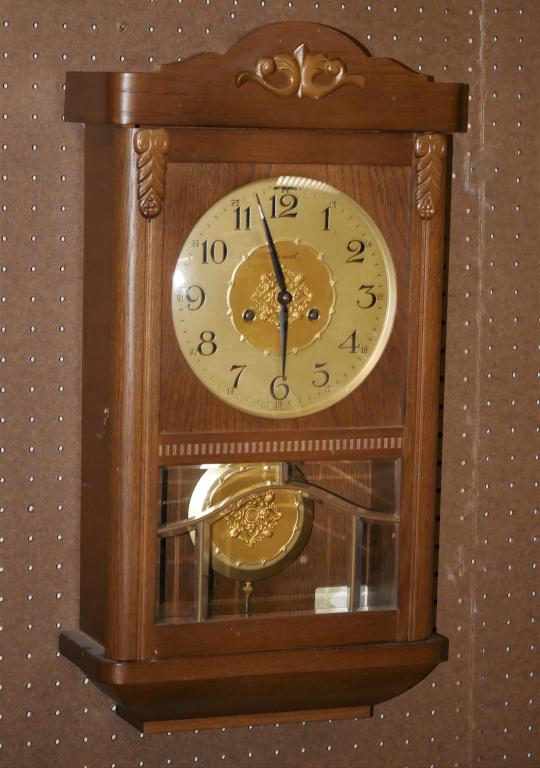 Vintage Fauch German Wall Clock (1 of 6)