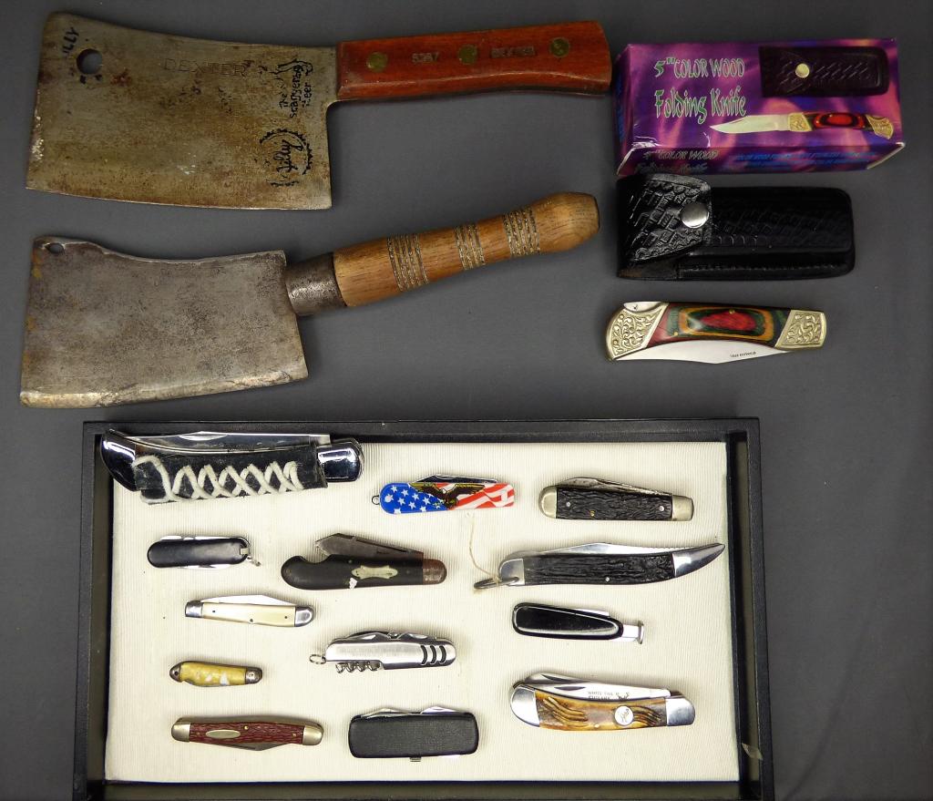 Vintage Pocket Knives & Butcher Cleavers (1 of 14)