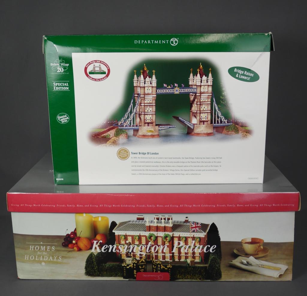 Department 56 Tower Bridge of London & Kensington (1 of 3)