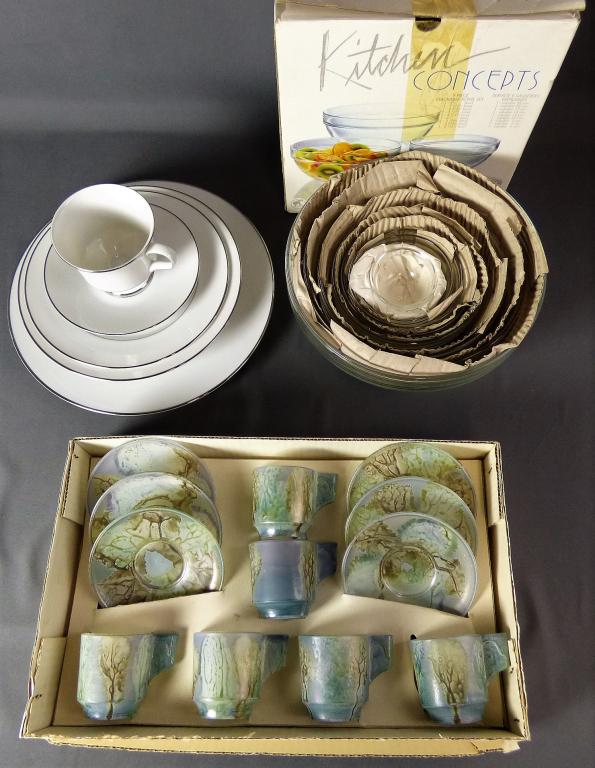 Kitchen Concepts Bowl Set, Sango Sheffiled China (1 of 8)