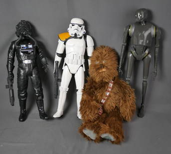 Star Wars 18" Action Figures: Star Wars 18" Action Figures . All are in good condition.