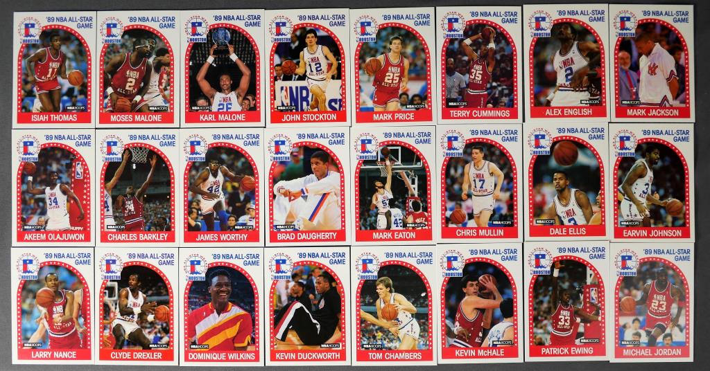 1989 Hoops All Stars Complete Basketball Card Set (1 of 5)