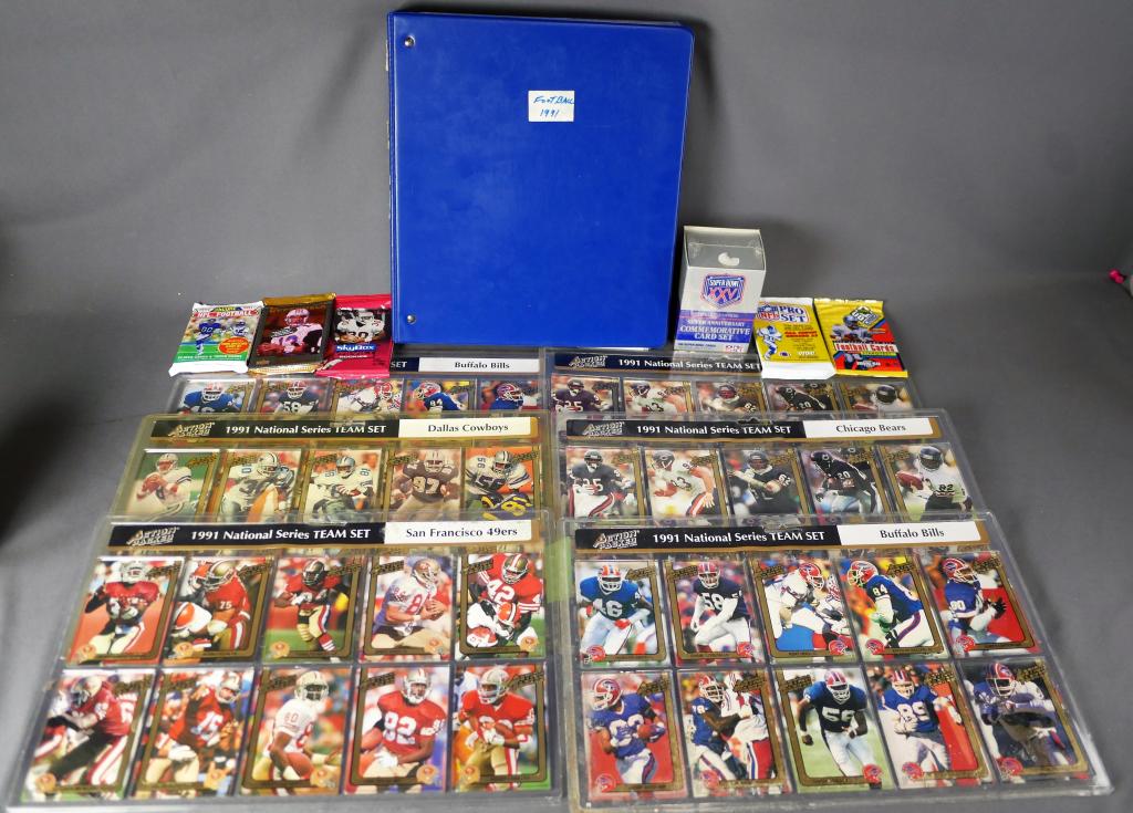 1990's Football NFL Trading Cards- Super Bowl XXV (1 of 13)