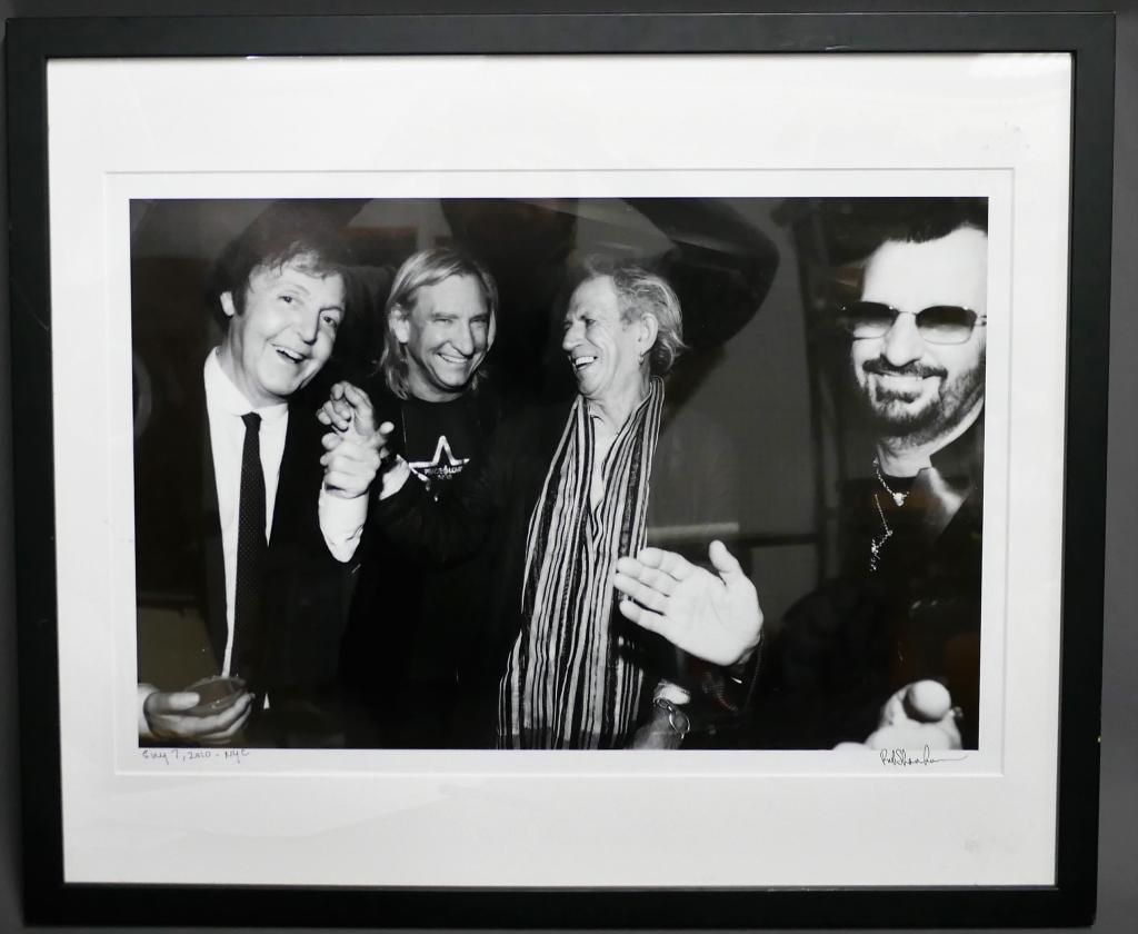 Rob Shanahan Signed Paul McCartney Photograph (1 of 3)