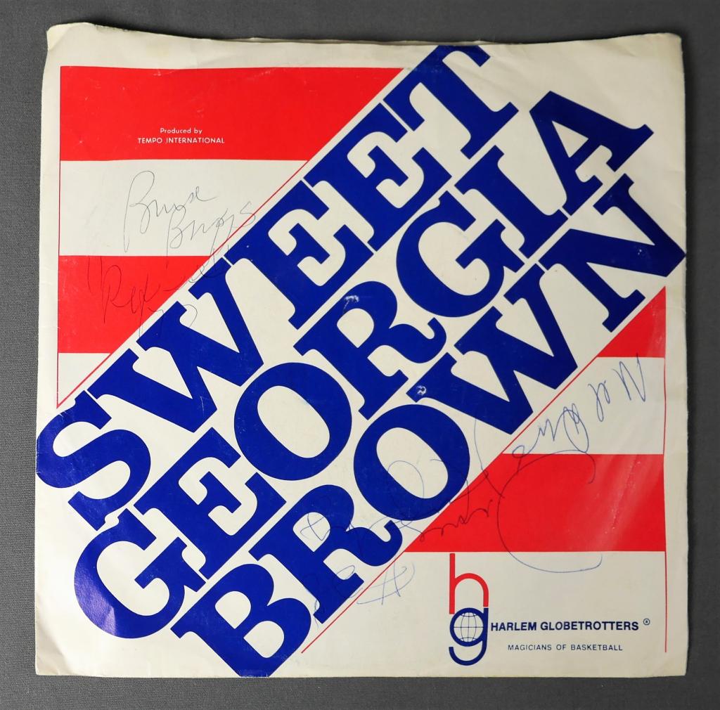 Sweet Georgia Brown Autographed  45rpm Record (1 of 9)