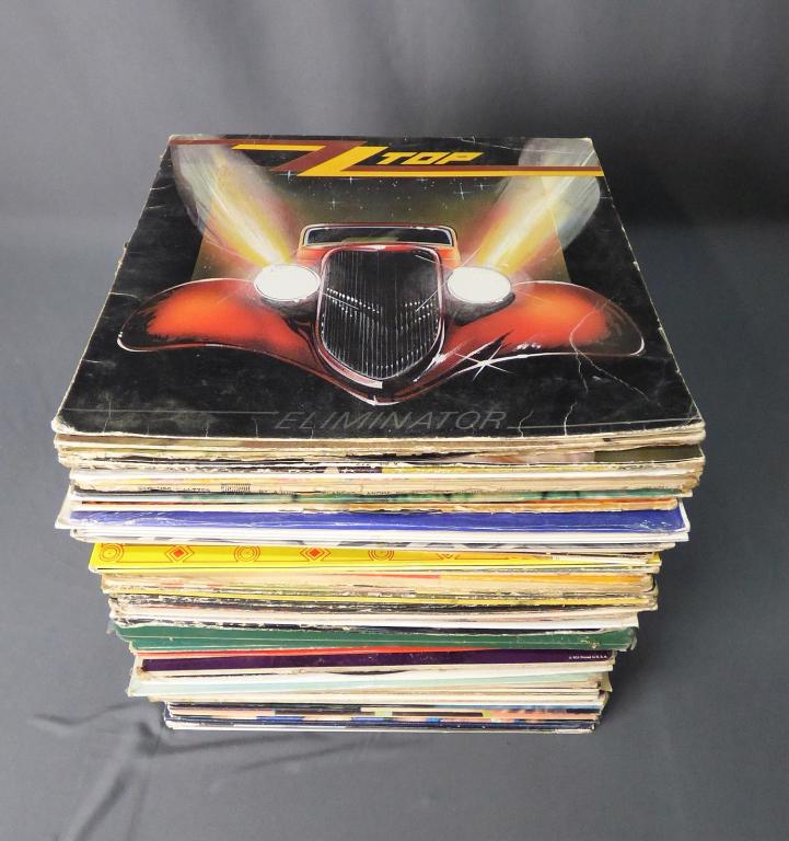 VIntage Vinyl Records- Bealtes, ZZ Top, Jonny Mets (1 of 15)