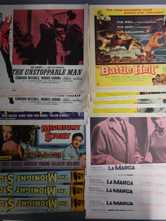 Movie Memorabilia- 1950's-60's Cinema Lobby Cards (1 of 5)