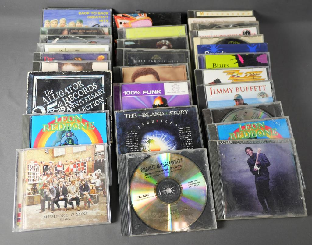 Large Group of Vintage Music Cds (1 of 4)