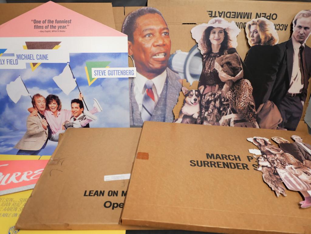 3 Vintage Movie Cardboard Standee Kits (1 of 5)