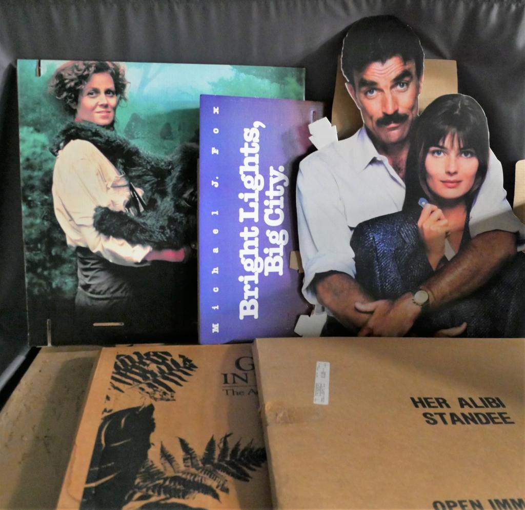 3  Vintage Movie Cardboard Standee Kits 1980's (1 of 5)