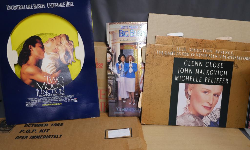 3  Vintage Movie Cardboard Standee Kits 1980's (1 of 7)