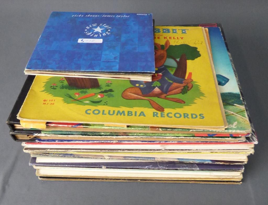 Vintage Vinyl Reords- Joplin, Elton John, Russel, (1 of 7)