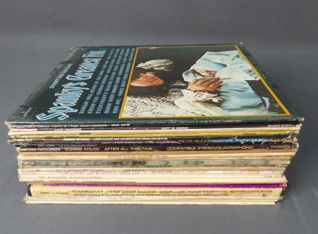 Large Lot of Vintage Vinyl Music Records (1 of 5)