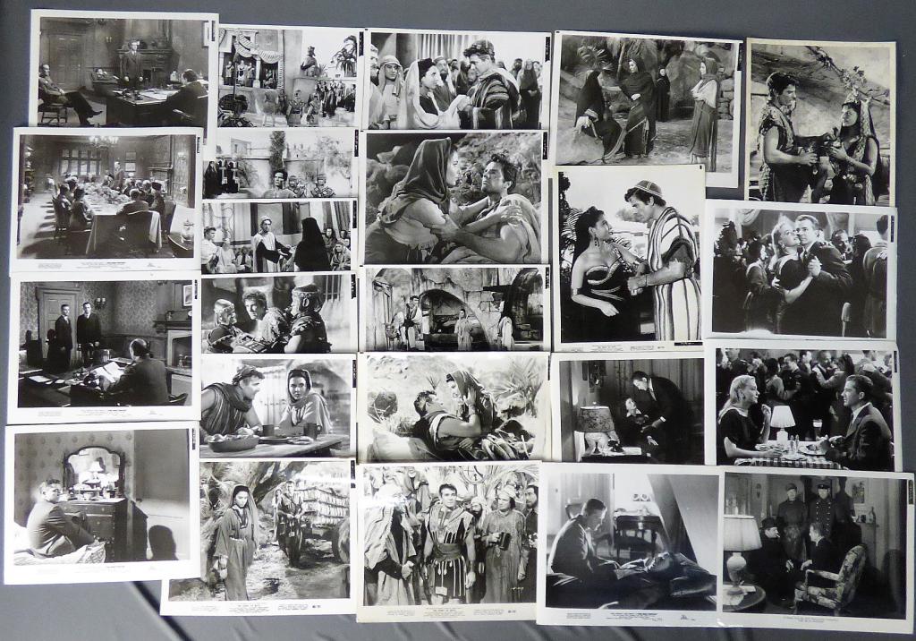 Vintage Cinema/ Movie Promo Lobbie Cards: Group of Vintage Movie Promo Lobby Cards. Good Condition