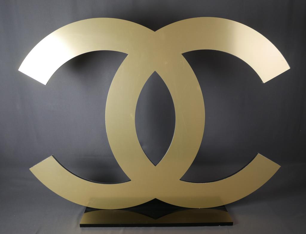 Large Chanel Store Advertising Logo Display (1 of 1)