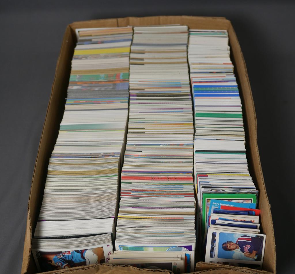 Flat of Vintage Chicago Cubs Baseball Cards (1 of 5)