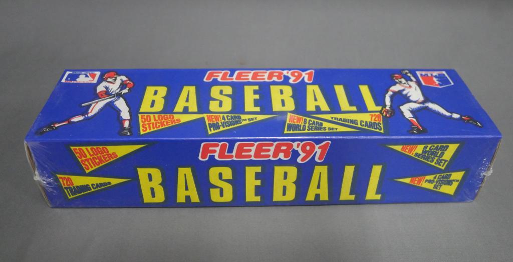 1991 Fleer Factory Sealed Baseball Card Box Set (1 of 1)