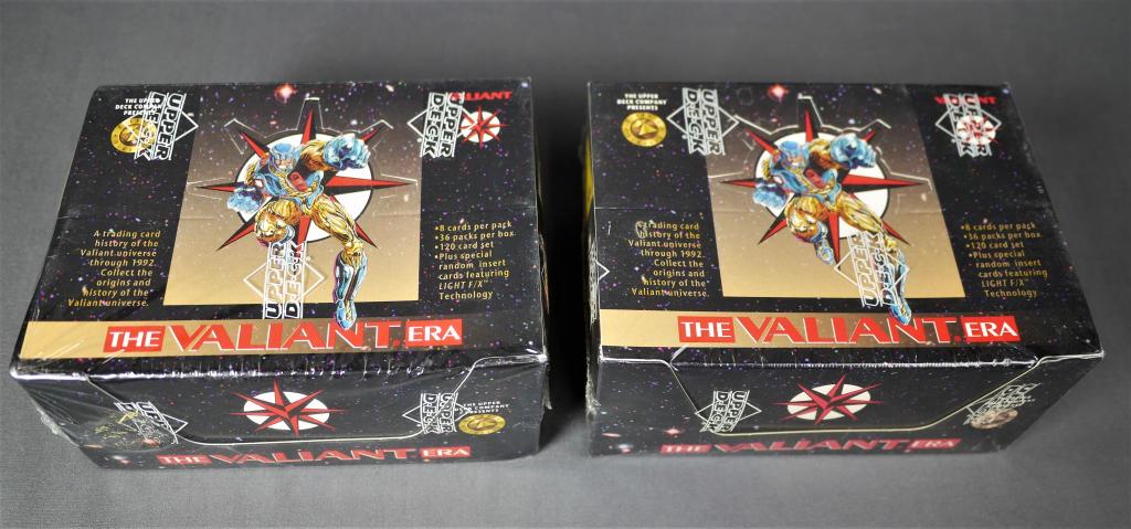2 Factory Sealed Valiant Era Trading Card Boxes (1 of 2)