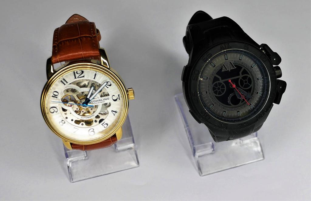 AX Armani Exchange & Stuhrling Wrist Watches (1 of 6)