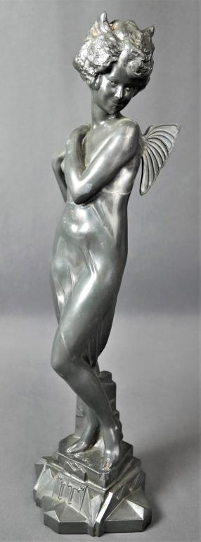 1927 "It" Clara Bow Cilent Movie Star Statue (1 of 9)