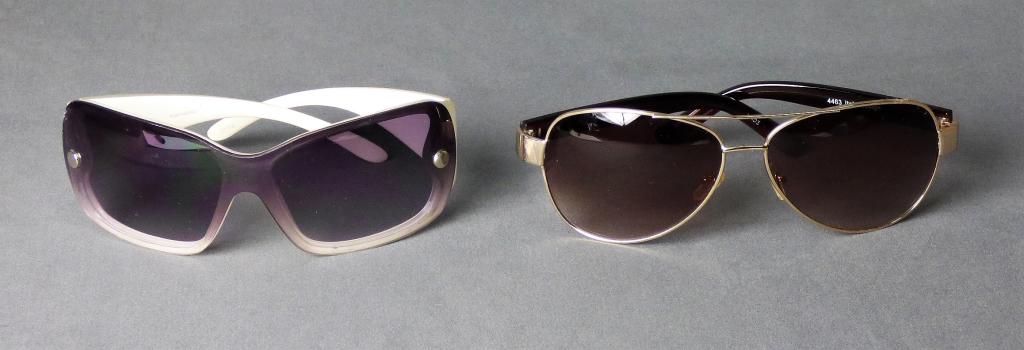 Christian Dior & Cosmo Girl Designer Sunglasses: Christian Dior & Cosmo Girl Designer Sunglasses. Good overall condition.