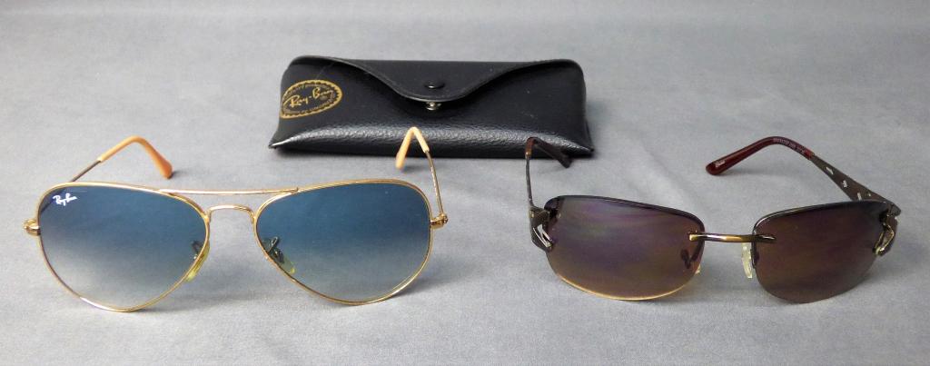 Ray Ban & Panama Jack Designer Sunglasses: Ray Ban & Panama Jack Designer Sunglasses. Good Condition.