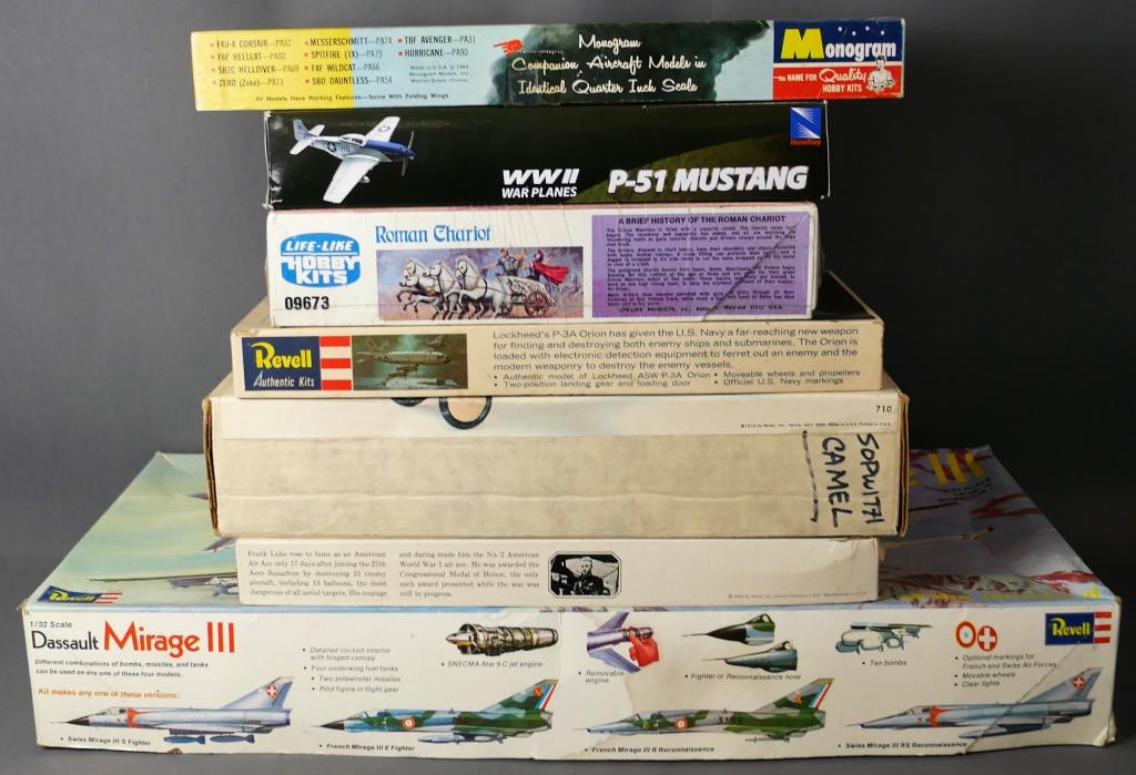 Vintage Airplanes/ Planes Plastic Model Kits (1 of 9)