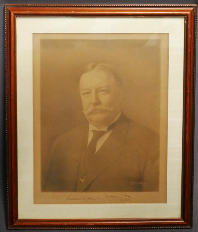 President William Taft Autographed  Photograph (1 of 3)