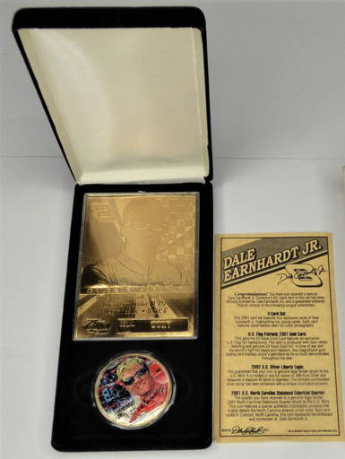 Dale Earnhardt Collector Set- Silver Eagle Dollar (#0139) on Jun 07