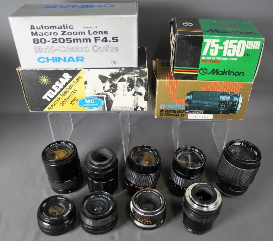 Vintage Camera Lenses Assortment (1 of 6)