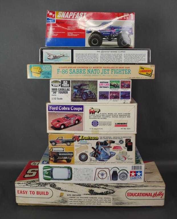 Vintage Plastic Model Kits- Airplanes & Cars (1 of 5)