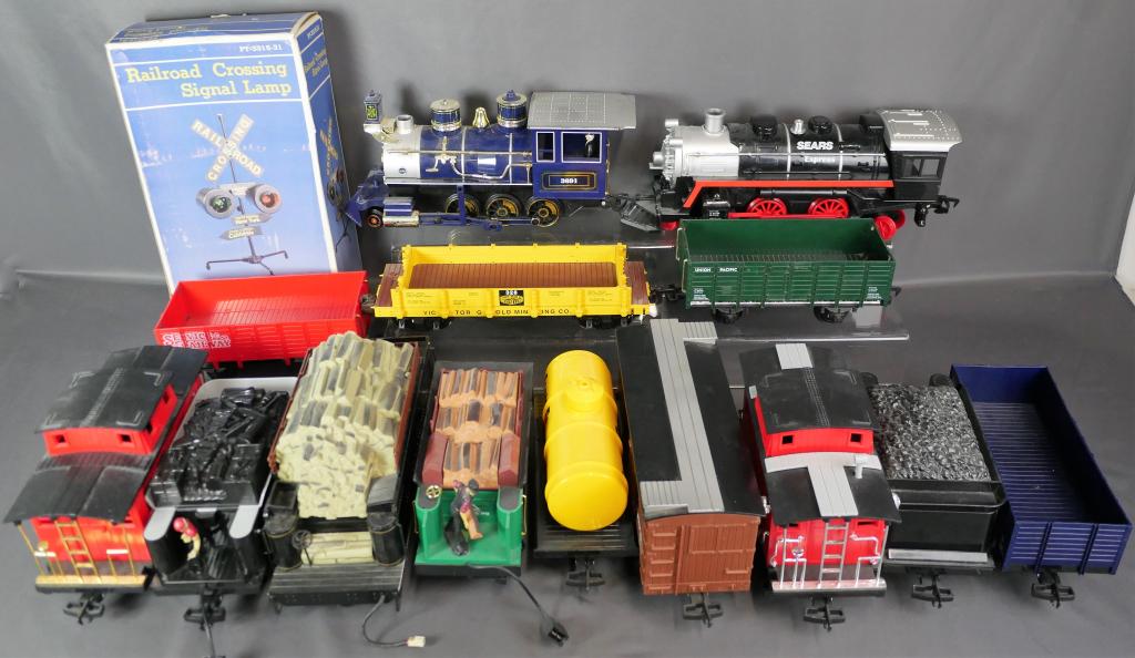 "G" Scale Railroad Train Sets- Engines & Cars (1 of 10)
