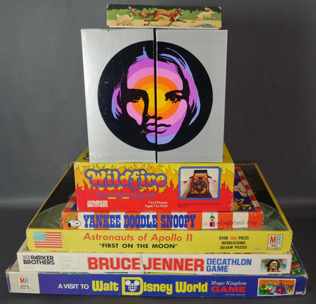 Lot of Vintage Board Games & Puzzles (1 of 8)