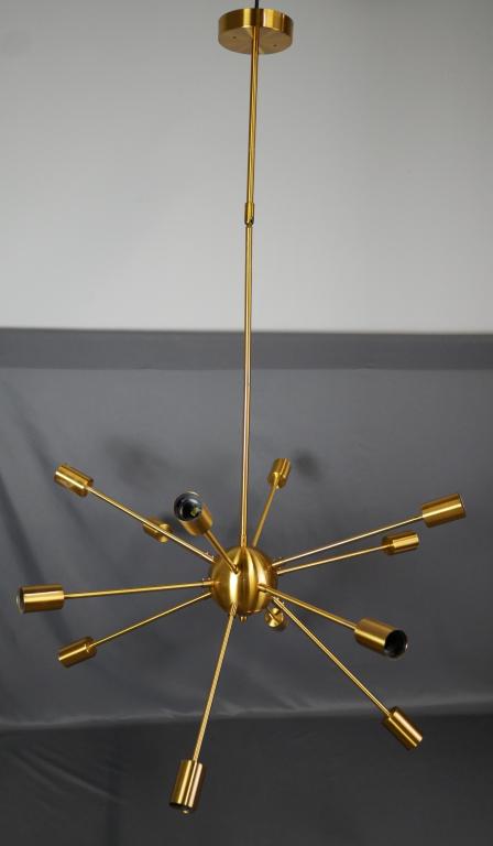 MCM Sputnik Chandelier Ceiling Light Fixture (1 of 4)