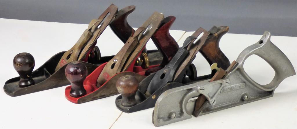 Lot of Vintage Hand Planes- Dunlap, Alumo, Wards r (1 of 12)