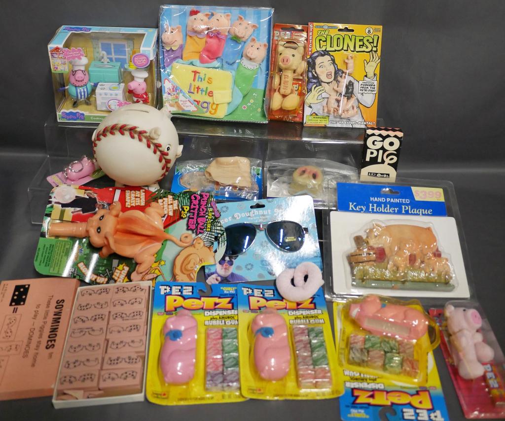 Pig/ Hog Paradise- Large Lot of Games & Toys (1 of 3)