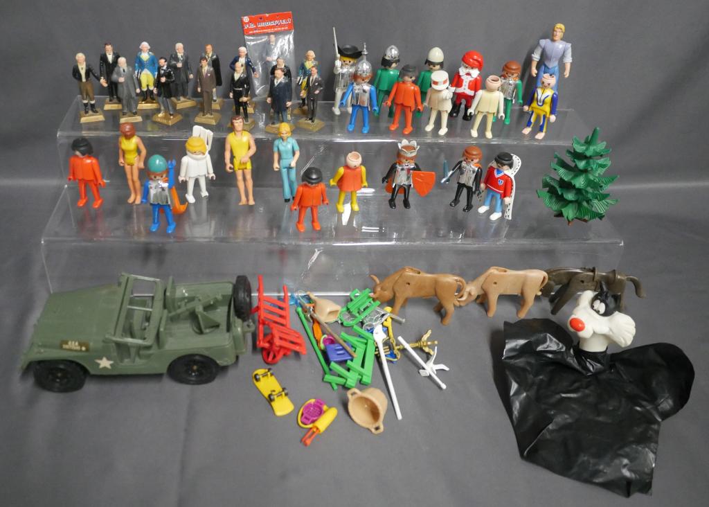 Vintage Geobra Little People Toys, Marx Presidents: Vintage Geobra Little People Toys, Marx Presidents, Action Figures, etc..