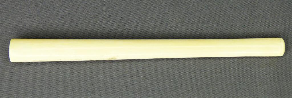 Antique Carved Bone Cigarette Holder: Antique Carved I**ory Bone Cigarette Holder. 6" long. Good Condition.