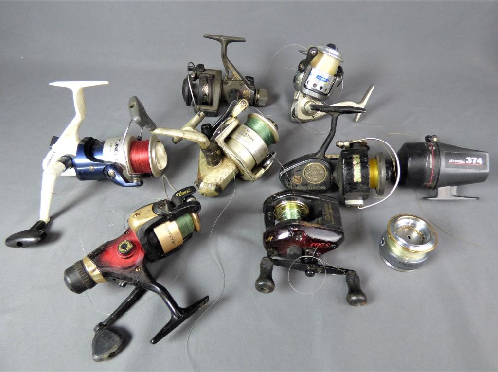 Lot of Fishing Reels- Abu Garcia, Daiwa, Quantum (1 of 5)