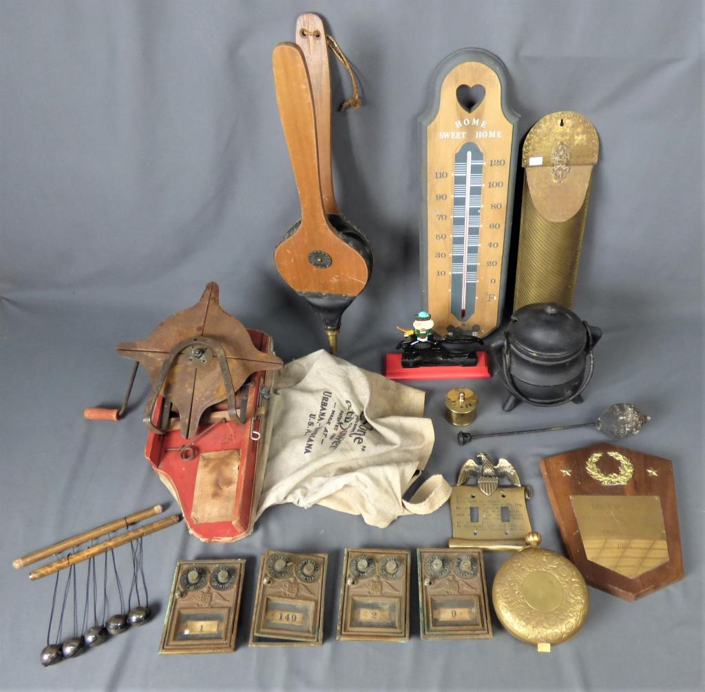 Primitive Collectibles- Tools, Thermometers, Cast (1 of 10)