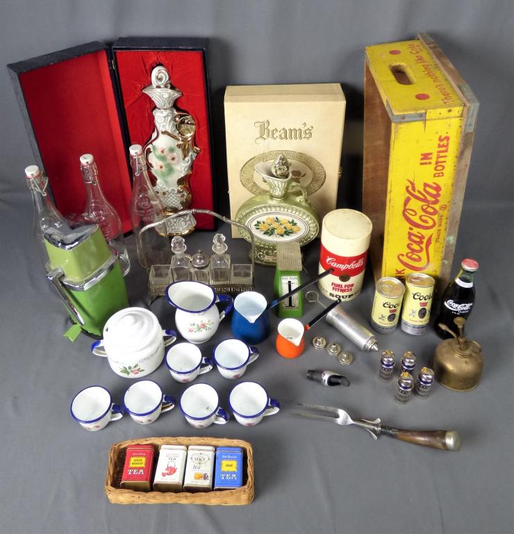 Coca Cola WoodenCrate,Whiskey Decanters, Collectib (1 of 13)
