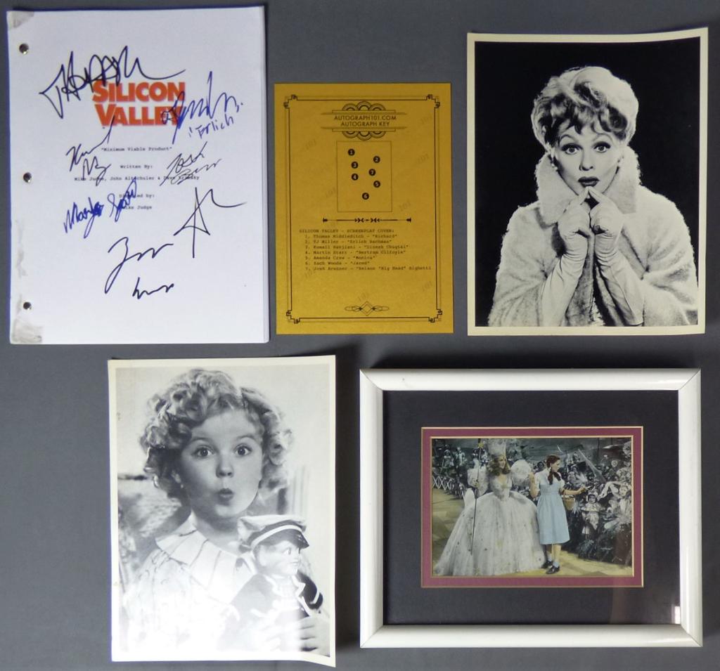 Silicon Valley  Signed Script & Celebrity Photos (1 of 4)