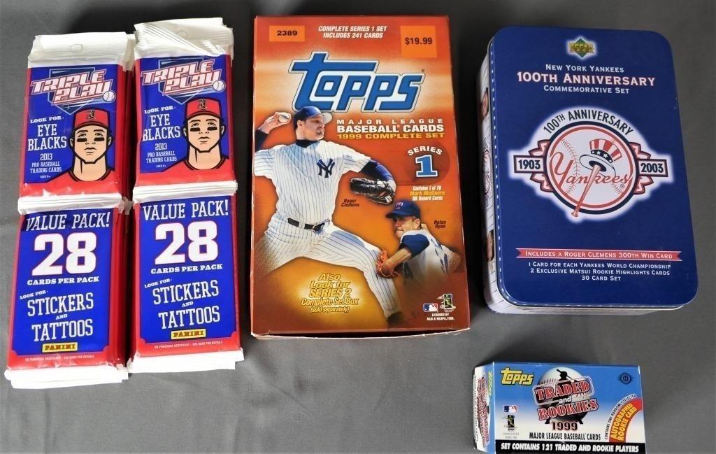 Vintage Baseball Trading Cards Sets (1 of 3)