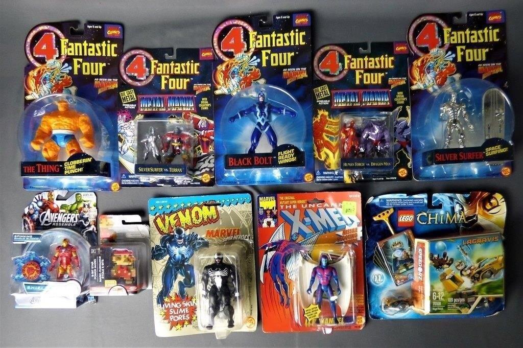 Fantastic Four & Other Super Hero Action Figures (1 of 3)