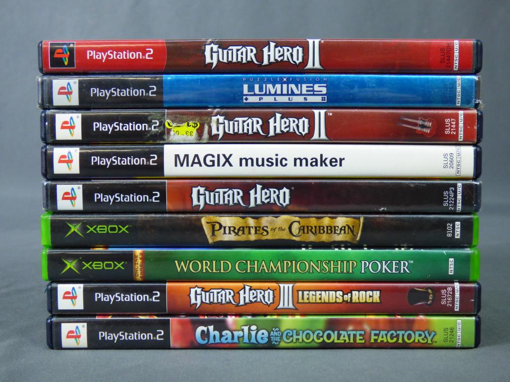 Playstation 2 and X-Box Video Games (1 of 2)