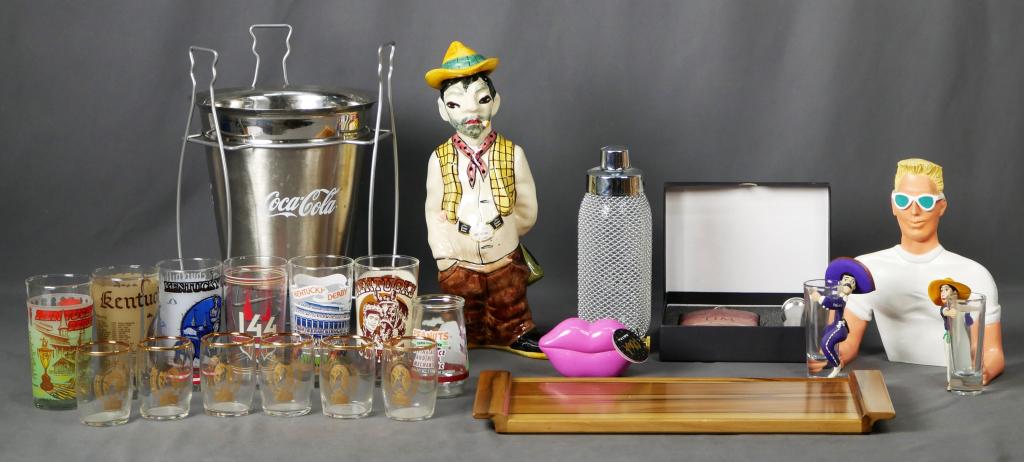 Kentucky Derby Glasses & Barware Collectibles (1 of 20)