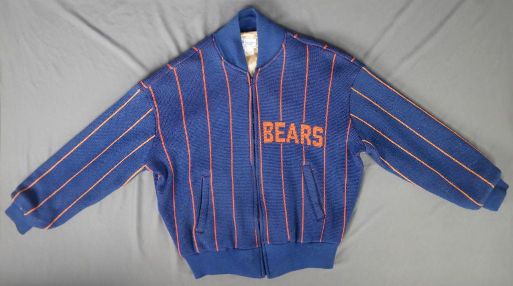1980's Vintage Chicago Bears NFL Jacket (1 of 6)