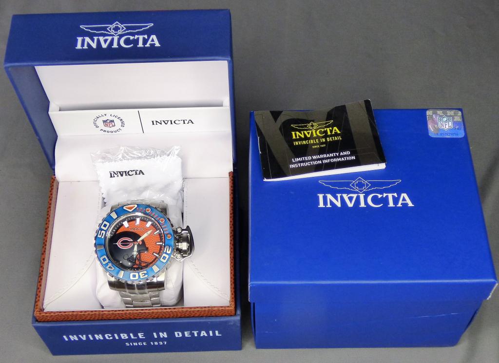 Invicta Men's NFL Chicago Bears Wrist Watch (1 of 6)