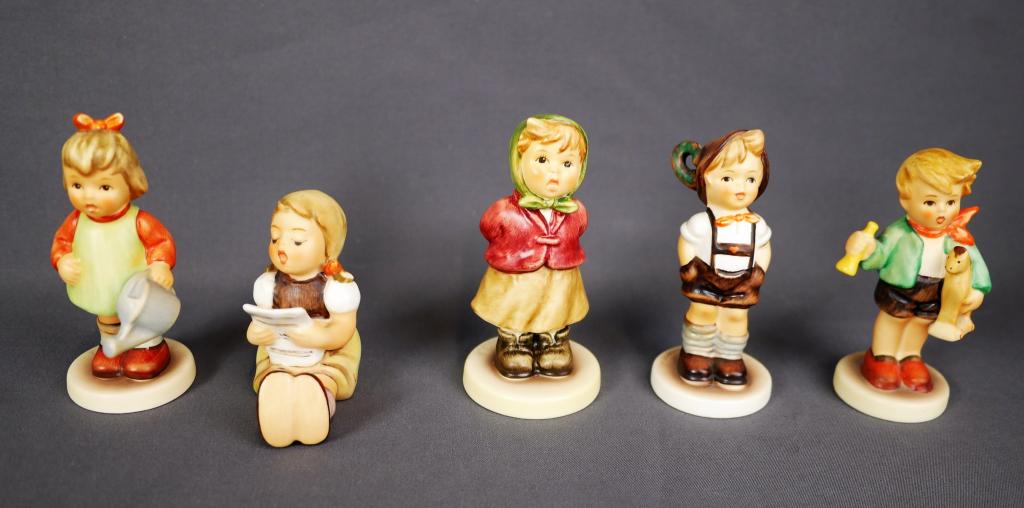 Group of Hummel Goebel Porcelain Figurines (1 of 3)